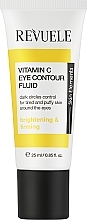 Fragrances, Perfumes, Cosmetics Vitamin C Eye Contour Fluid - Revuele Vitamin C Eye Contour Fluid