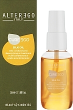 Anti-Frizz Hair Oil - Alter Ego CureEgo Silk Oil Beautyfying Oil Treatment — photo N6