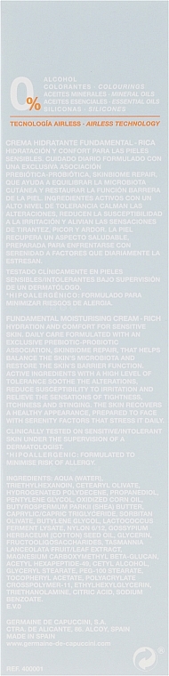 Moisturizing Face Cream - Germaine de Capuccini B-Calm Fundamental Moisturising Cream Rich — photo N3