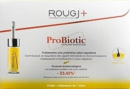 Fragrances, Perfumes, Cosmetics Probiotic Anti-Sebum Hair Ampoule - Rougj+ ProBiotic Anti-Sebum Vials