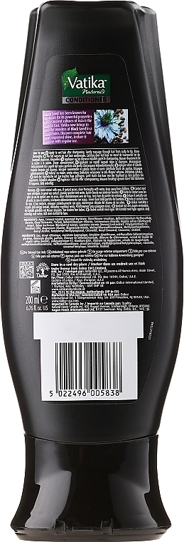 Black Cumin Hair Conditioner - Dabur Vatika Black Seed Conditioner — photo N2