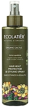 Fragrances, Perfumes, Cosmetics Styling Hair Spray - Ecolatier Organic Cactus Hair Heat Protector & Styling Spray