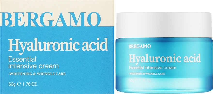 Hyaluronic Acid Face Cream - Bergamo Hyaluronic Acid Essential Intensive Cream — photo N2