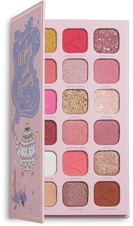 Eyeshadow Palette - I Heart Revolution Book of Spells Wishes and Dreams Eyeshadow Palette — photo N1