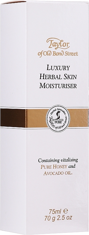 Moisturizing Face & Body Cream - Taylor of Old Bond Street Herbal Skin Moisturiser — photo N4