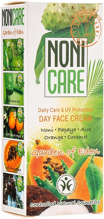 UV Filter Energizing Face Cream - Nonicare Garden Of Eden Day Face Cream — photo N1