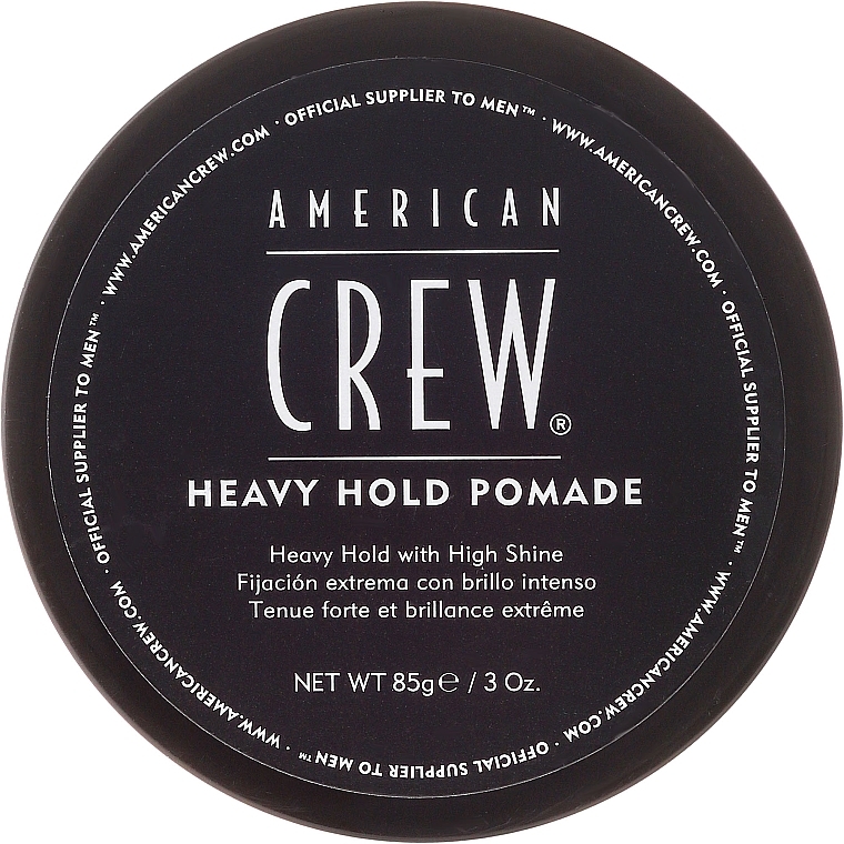 Heavy Hold Hair Styling Pomade - American Crew Heavy Hold Pomade — photo N3