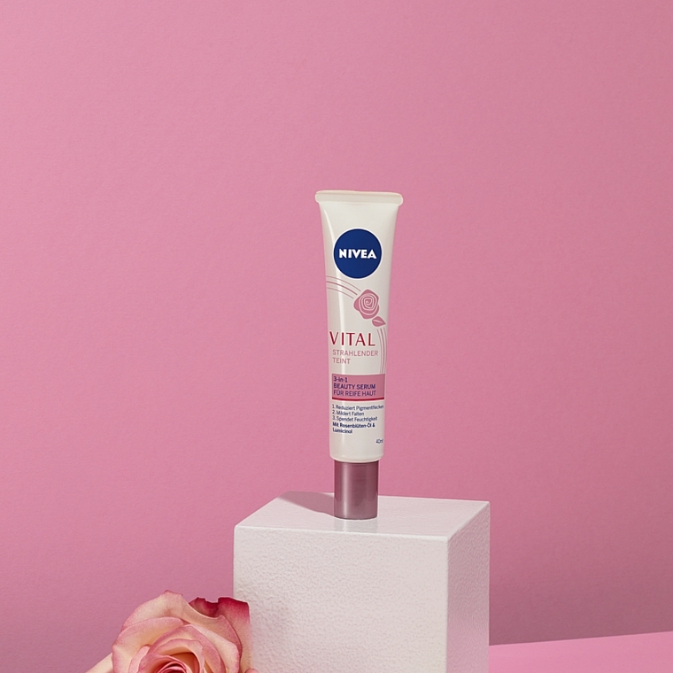 3in1 Face Serum - Nivea Vital Radiant Complexion 3-In-1 Beauty Serum — photo N3