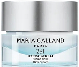 Fragrances, Perfumes, Cosmetics Rich Face Moisturizer - Maria Galland Paris 261 Hydra Global Rich Cream