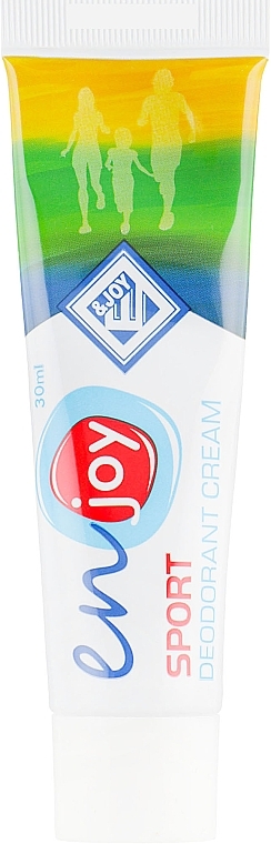Deodorant Eco-Cream - Enjoy & Joy Sport Deodorant Cream (tube) — photo N3