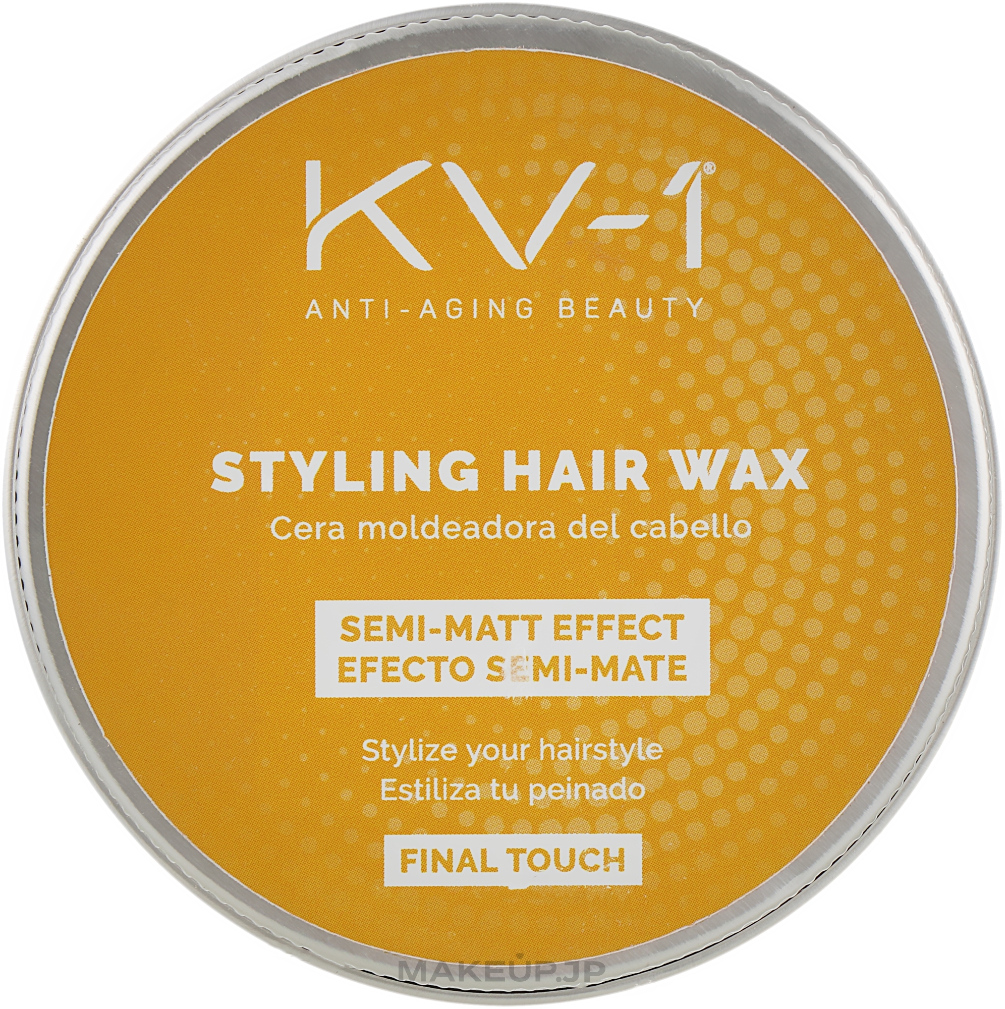 Matte Hair Styling Wax - KV-1 Final Touch Styling Hair Wax — photo 50 ml
