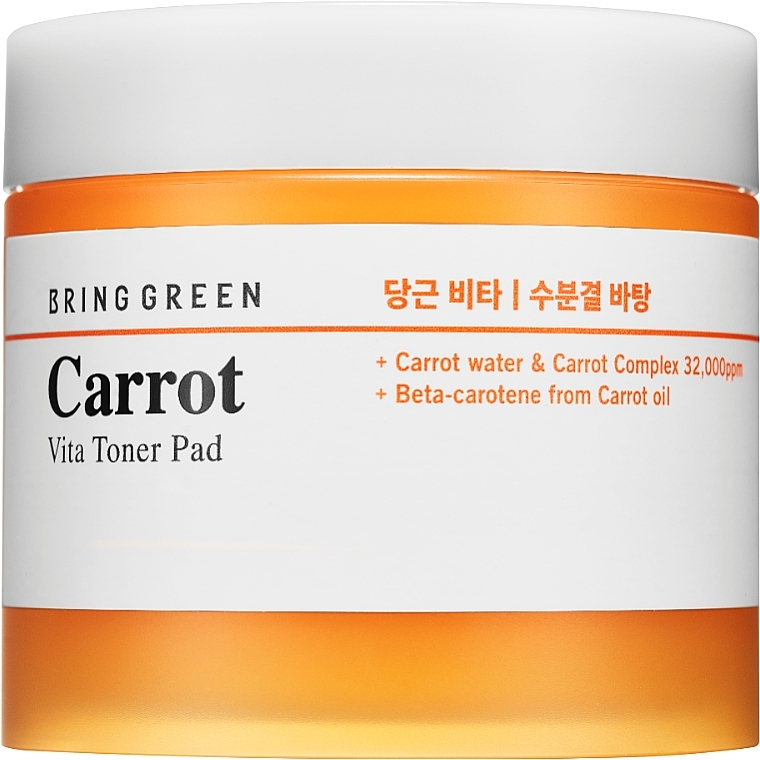 Carrot Toner Cotton Pads - Bring Carrot Vita Toner Pad — photo N1