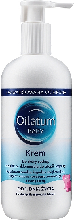 Dry Skin Cream - Oilatum Junior Cream Emollient For Dry Skin — photo N1