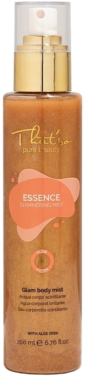 Body Shimmer with Aloe Vera & Vanilla Essence - That's So Essence Shimmering Mist — photo N1