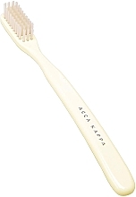 Toothbrush - Acca Kappa Vintage Collection Nylon Soft Toothbrush White — photo N1