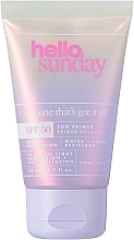 Fragrances, Perfumes, Cosmetics Sun Primer - Hello Sunday The One That’s Got it All Face Primer SPF50