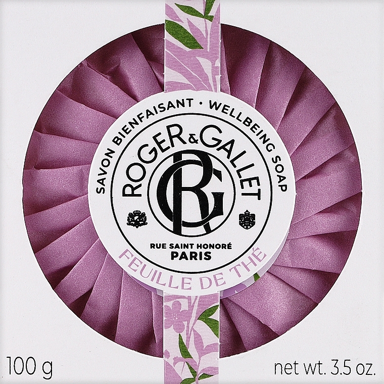 Roger&Gallet Feuille De The - Soap — photo N1