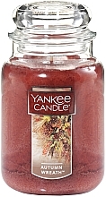 Fragrances, Perfumes, Cosmetics Scented Candle in Jar 'Autumn Wreath' - Yankee Candle Autumn Wreath Candle