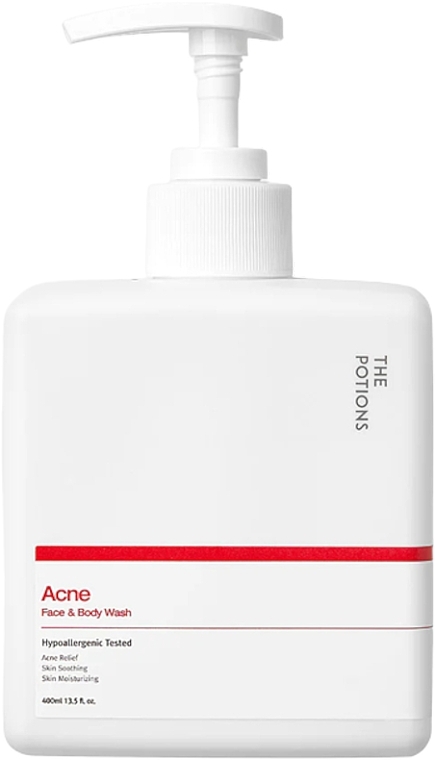 Face & Body Wash - The Potions Acne Face And Body Wash — photo N1