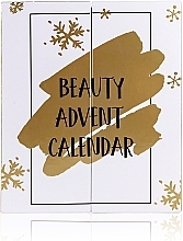 Fragrances, Perfumes, Cosmetics Advent Calendar, 24 products - Accentra Gold In Book