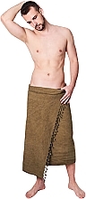 Hammam Towel, Olive - He Stone Wash — photo N2