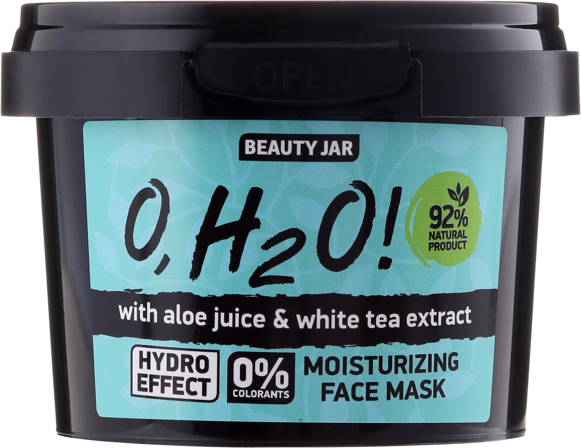 Moisturizing Face Mask - Beauty Jar O,H2O Moisturizing Face Mask — photo 100 g