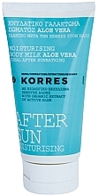 Moisturizing After Sun Milk - Korres Aloe Vera Body Milk After Sun — photo N2