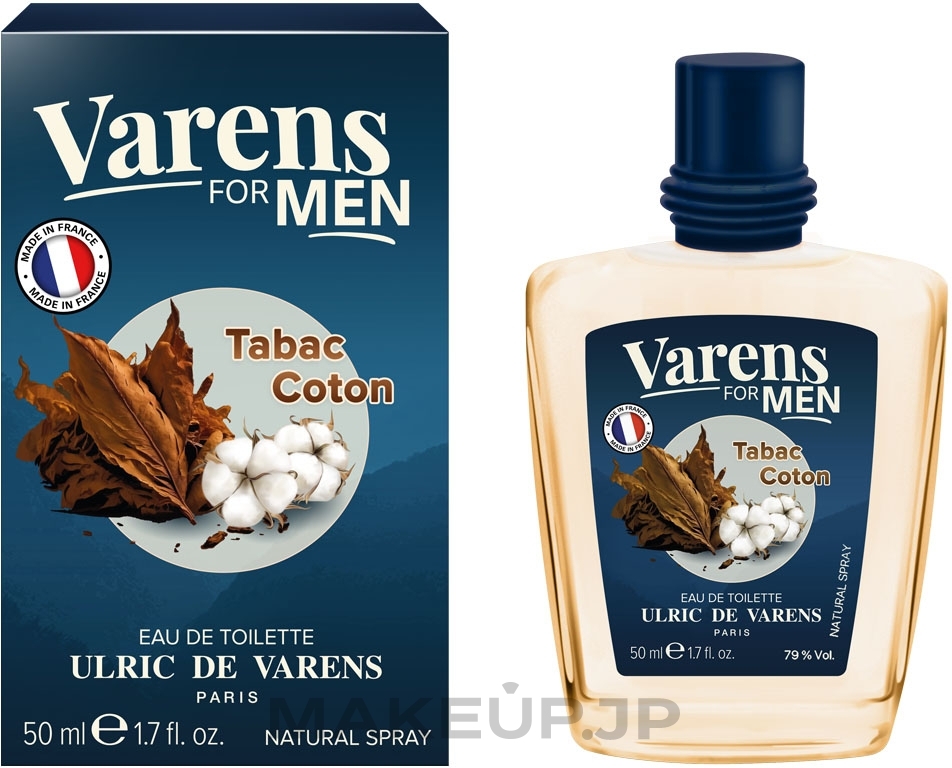 Ulric de Varens Varens For Men Tabac Coton - Eau de Toilette — photo 50 ml