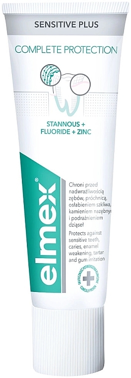 Toothpaste for Sensitive Teeth - Elmex Sensitive Plus Complete Protection — photo N3