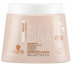 Fragrances, Perfumes, Cosmetics Moisturizing Argan Oil Mask for Dry Hair - Alama Hydra Mask