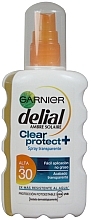 Fragrances, Perfumes, Cosmetics Sunscreen Spray - Garnier Delial Ambre Solaire Clear Protect Transparent Protective Spray SPF30