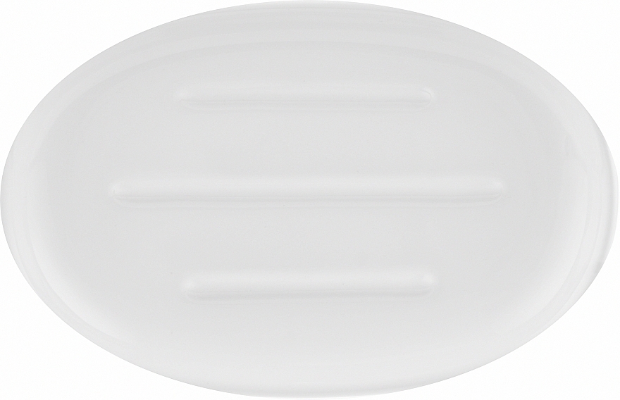 Ceramic Soap Dish, white - Kela Isabella — photo N1