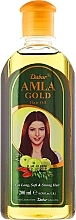 Hair Oil "Golden" - Dabur Amla Gold Hair Oil — photo N2