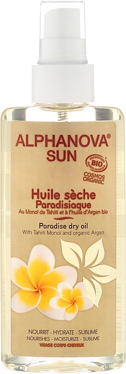 Dry Body Oil - Alphanova Sun Dry Oil  — photo N1