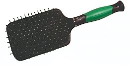 Fragrances, Perfumes, Cosmetics Massage Hairbrush, C0280, green - Rapira