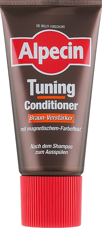 Grey Hair Toning Conditioner - Alpecin Tuning Coffein Conditioner Braun — photo N1
