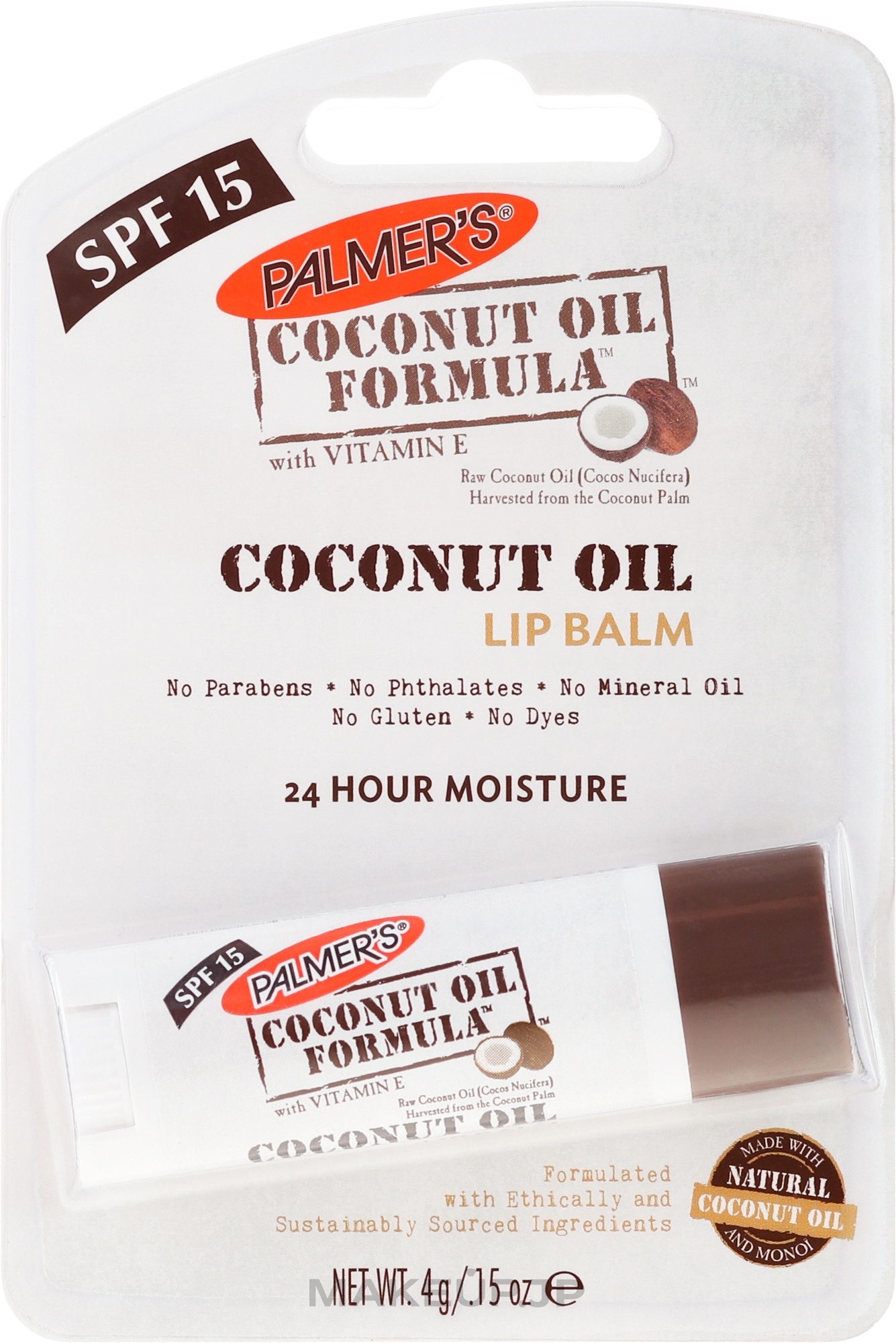 Lip Balm - Palmer's Coconut Oil Formula Lip Balm — photo 4 g