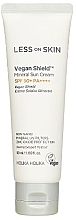 Fragrances, Perfumes, Cosmetics Mineral Sunscreen - Holika Holika Less On Skin Vegan Shield Mineral Sun Cream SPF50+ PA++++