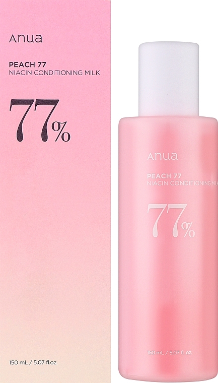 Moisturizing Face Lotion - Anua Peach 77% Niacin Conditioning Milk — photo N2