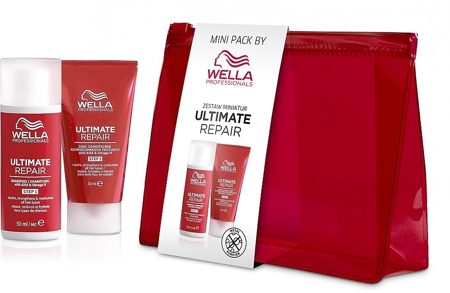 Set - Wella Professionals Ultimate Repair (sh/50ml+cond/30ml) — photo N1