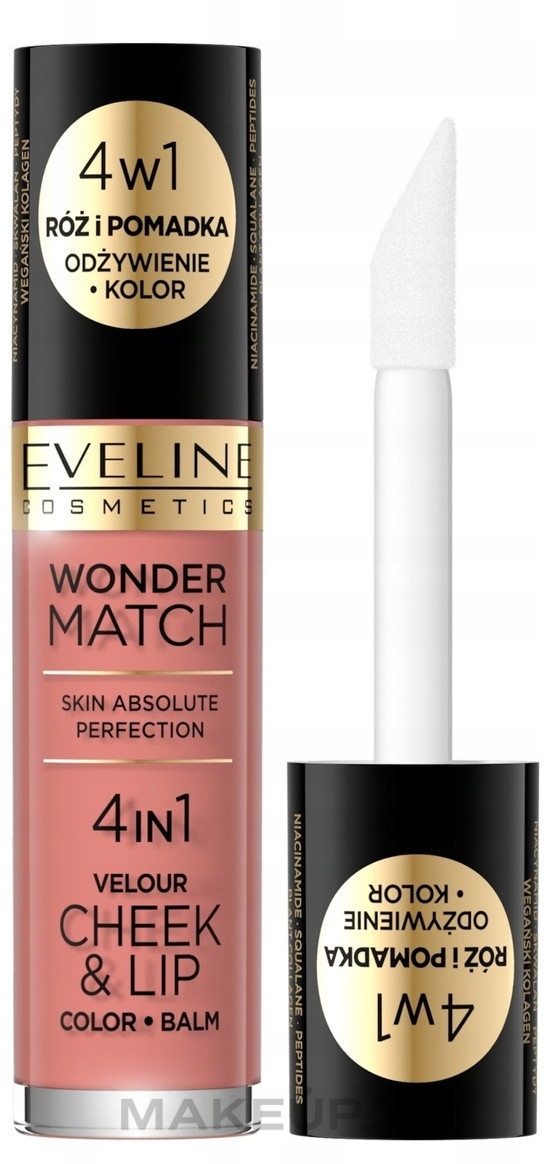 Lip & Cheek Tint - Eveline Cosmetics Wonder Match — photo 01