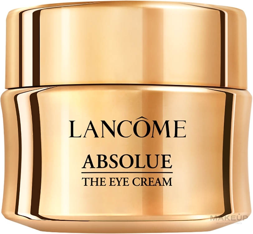 Wrinkle Repair Eye Cream  - Lancome Absolue The Eye Cream — photo 20 ml