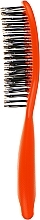 Kids Hair Brush "Spider", 12 rows, glossy, orange - I Love My Hair — photo N3