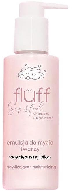 Mild Face Cleansing Emulsion - Fluff Facial Cleansing Lotion — photo N1