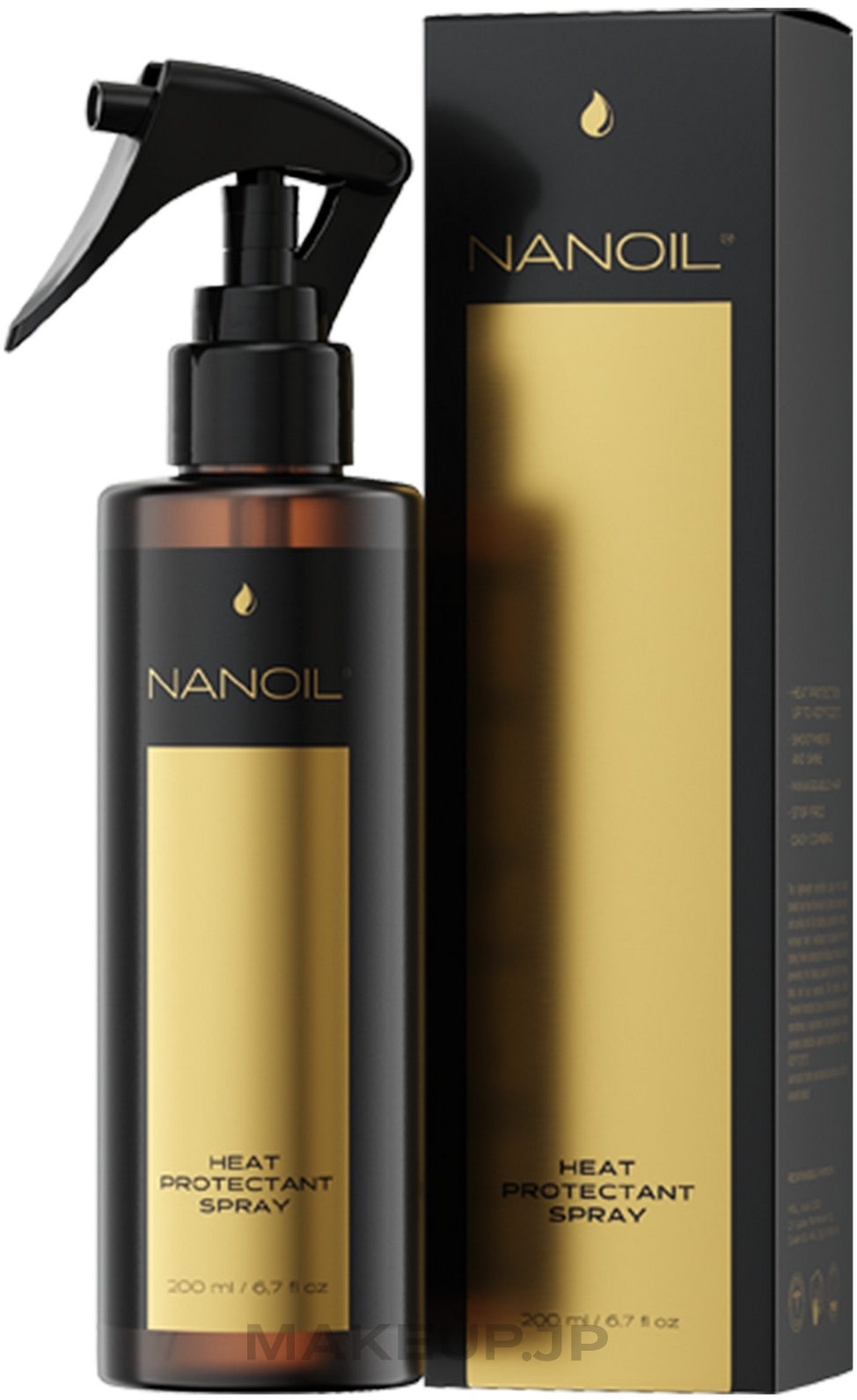 Thermoprotective Hair Spray - Nanoil Heat Protectant Spray — photo 200 ml