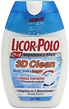 Fragrances, Perfumes, Cosmetics Toothpaste - Licor Del Polo 2 in 1 3D Clean