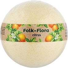 Fragrances, Perfumes, Cosmetics Citrus Bath Bomb - Folk&Flora Bath Bombs
