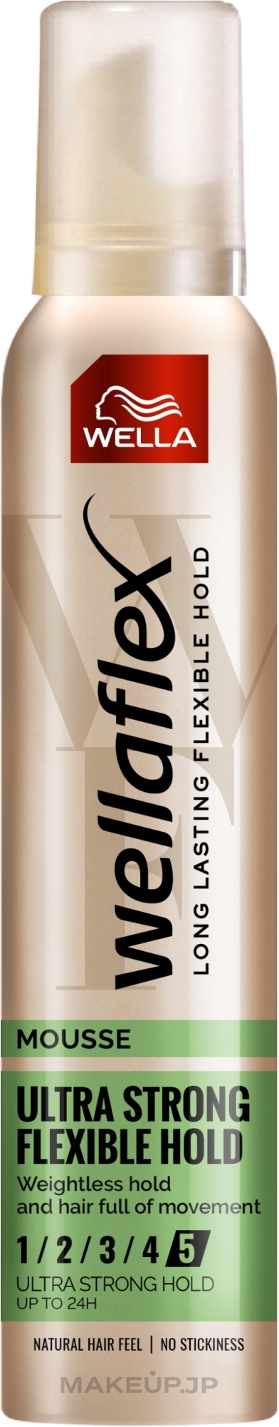 Ultra Strong Hold Hair Styling Foam - Wella Wellaflex — photo 200 ml