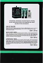 Scottish Fine Soaps Men's Grooming Vetiver & Sandalwood - Set (edt/50ml + sh/gel/75ml + ash/balm/75ml) — photo N2