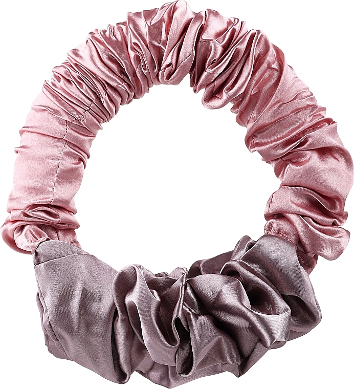 Satin Curl Roller, pink - Yeye Silk Bow — photo N1